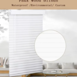 Corded Fauxwood venetian blinds