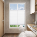 Top Down Bottom up Light Filtering Cellular Blind Window Treatment 100% Blackout Cordless Day and Night Double Honeycomb Shade