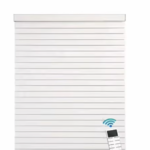 Motorized Fauxwood Venetian blinds